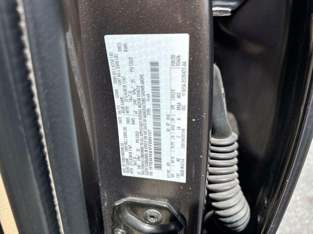 2015 Ford F-150 XLT