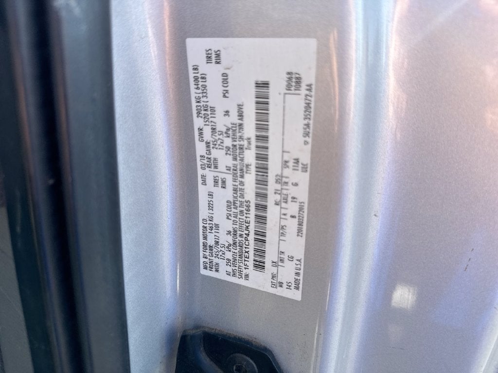 2018 Ford F-150 XL
