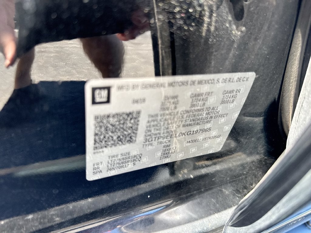 2019 GMC Sierra 1500 AT4