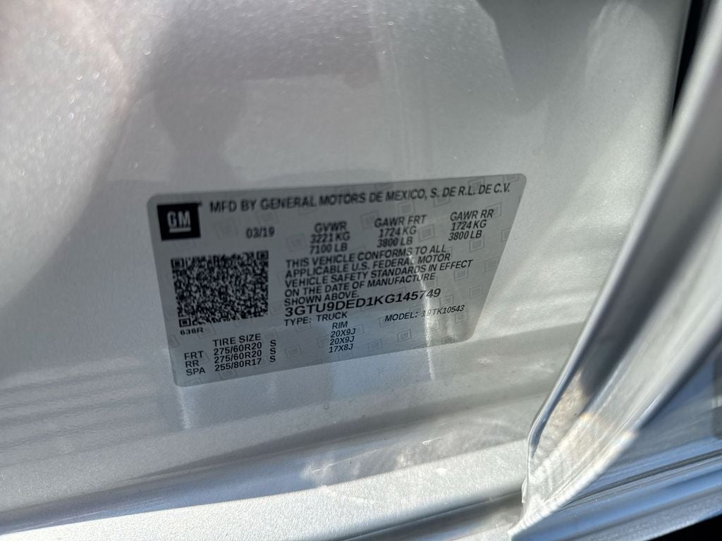 2019 GMC Sierra 1500 SLT