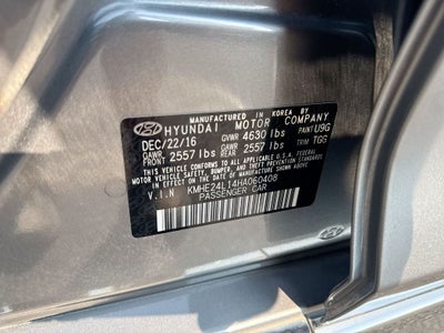 2017 Hyundai Sonata Hybrid SE