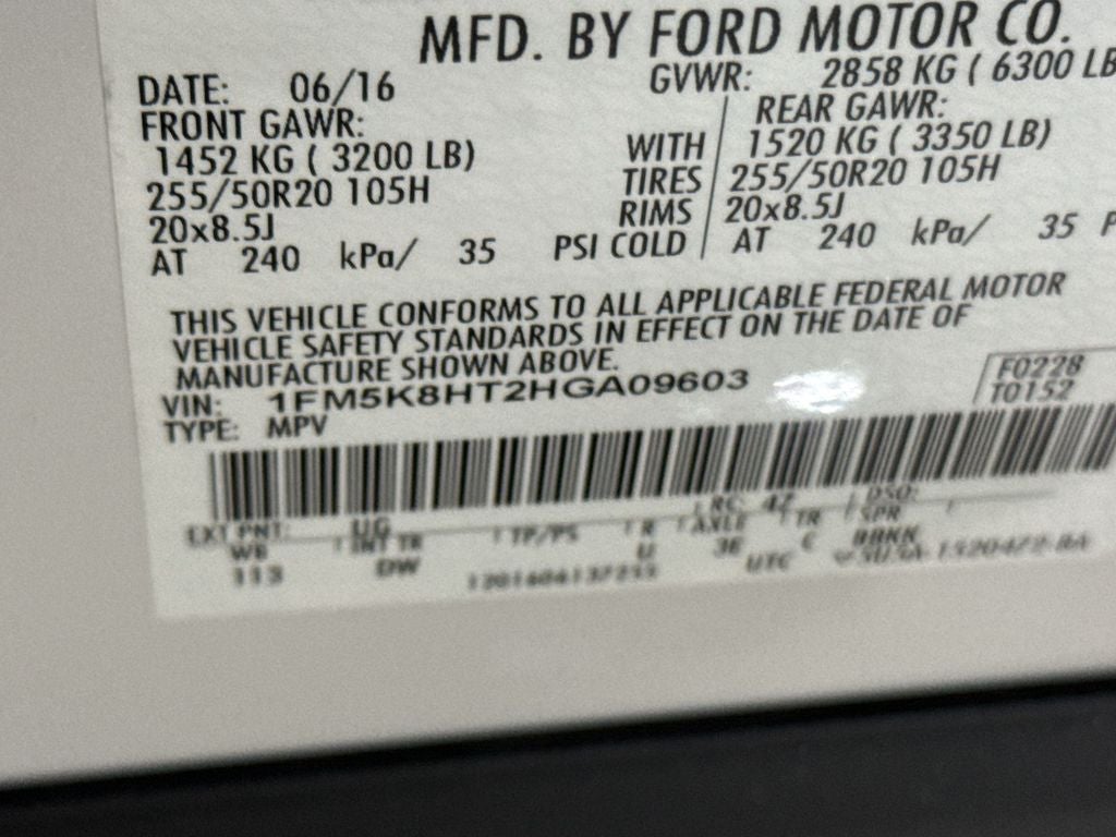2017 Ford Explorer Platinum
