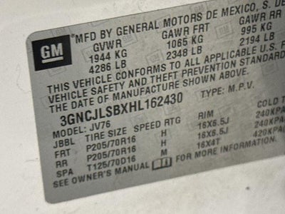 2017 Chevrolet Trax LT