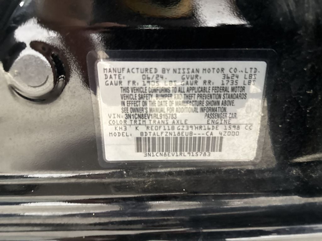 2024 Nissan Versa 1.6 SV