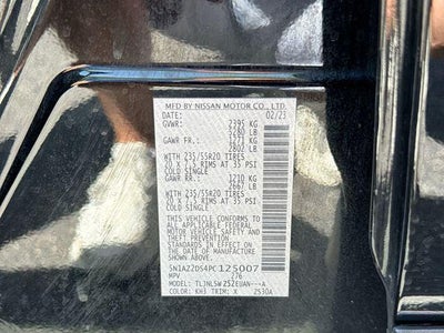 2023 Nissan Murano Platinum