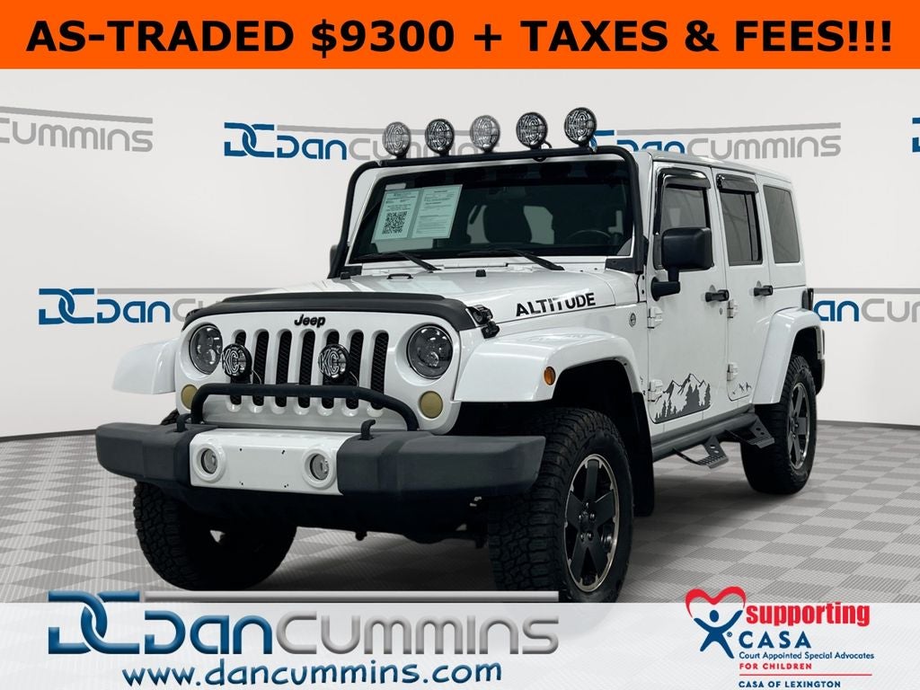 2012 Jeep Wrangler Unlimited Sahara Altitude