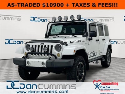 2012 Jeep Wrangler Unlimited Sahara Altitude