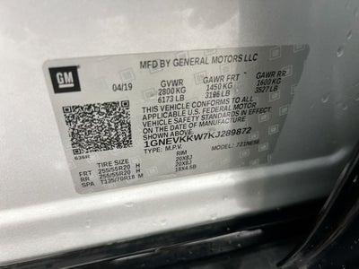 2019 Chevrolet Traverse Premier