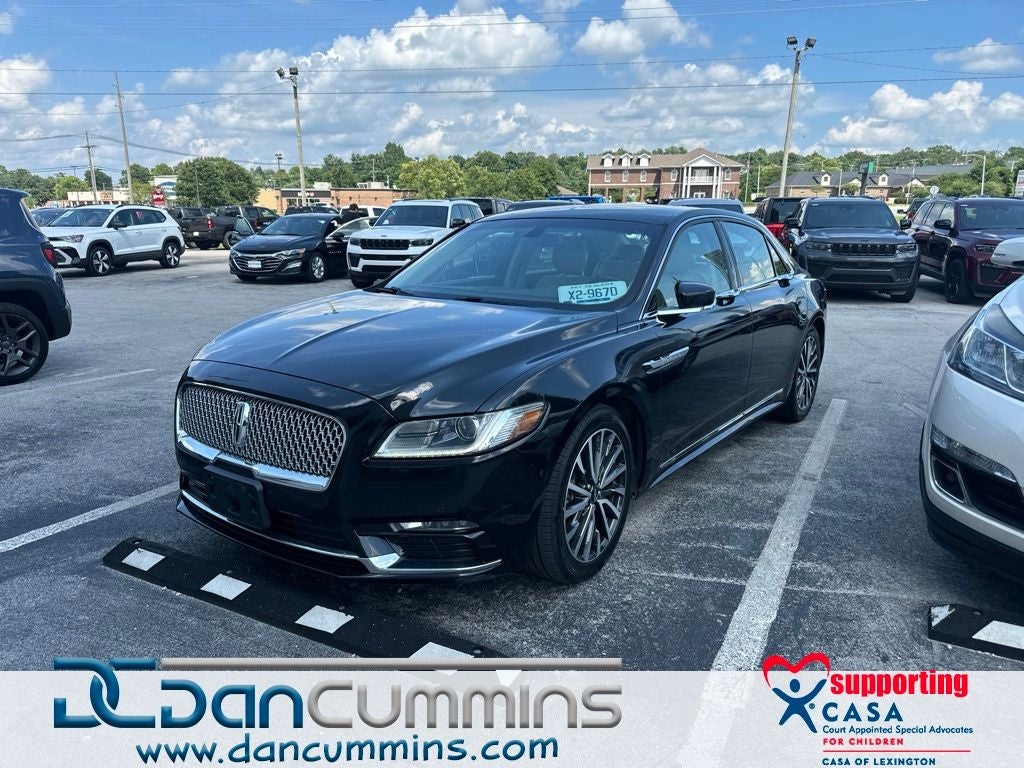 2017 Lincoln Continental Select