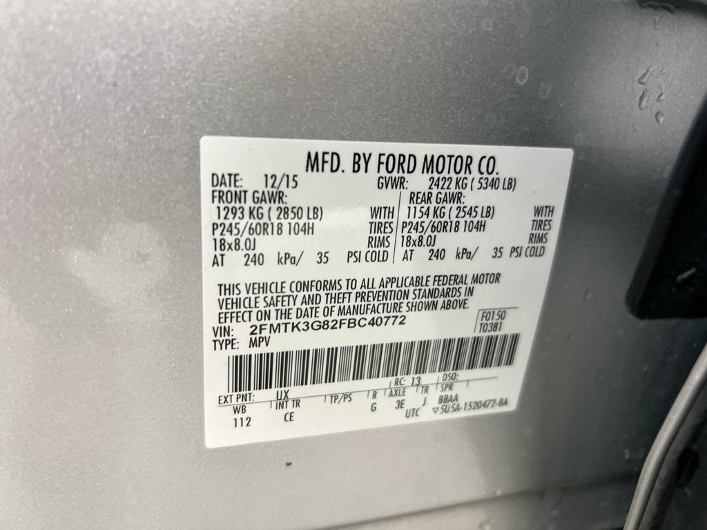 2015 Ford Edge SE