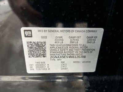 2022 Chevrolet Equinox LS