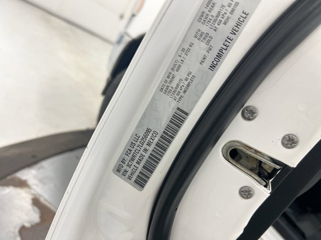 2020 RAM 3500 Tradesman