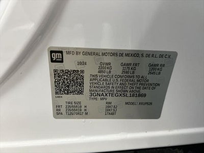 2025 Chevrolet Equinox RS