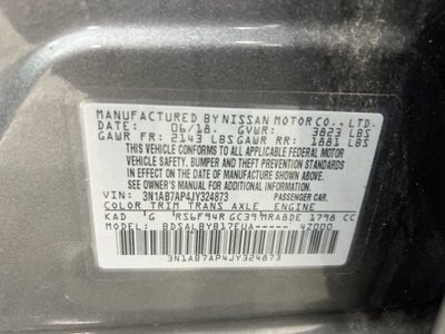 2018 Nissan Sentra S