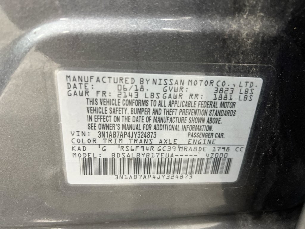 2018 Nissan Sentra S