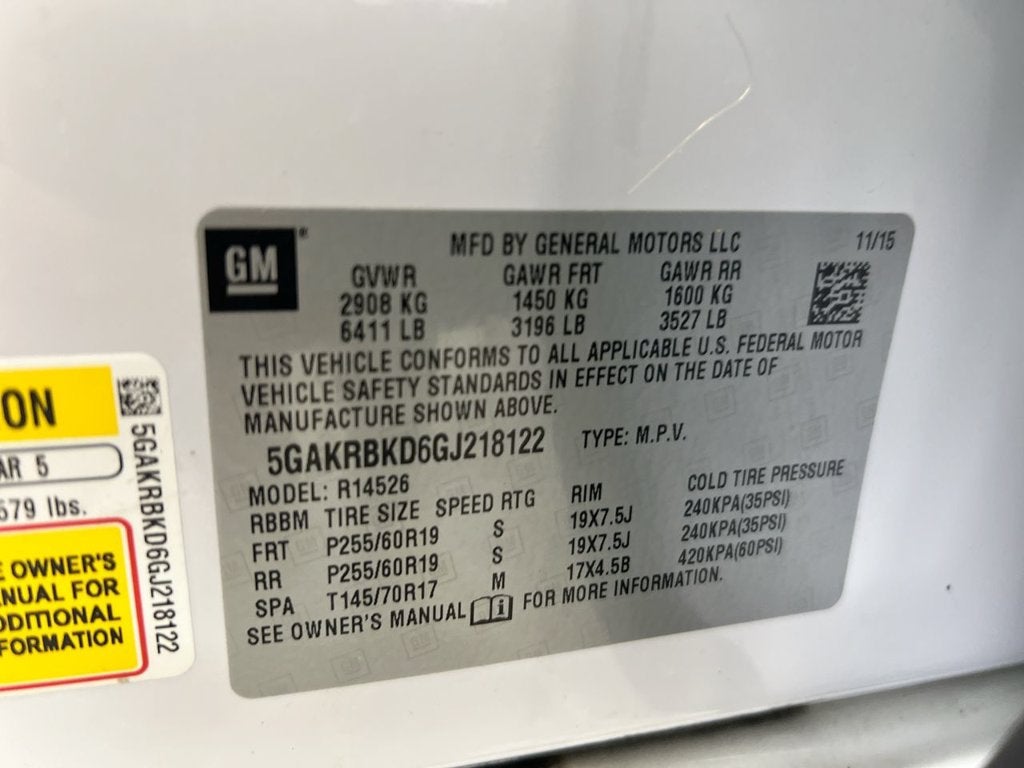 2016 Buick Enclave Leather Group