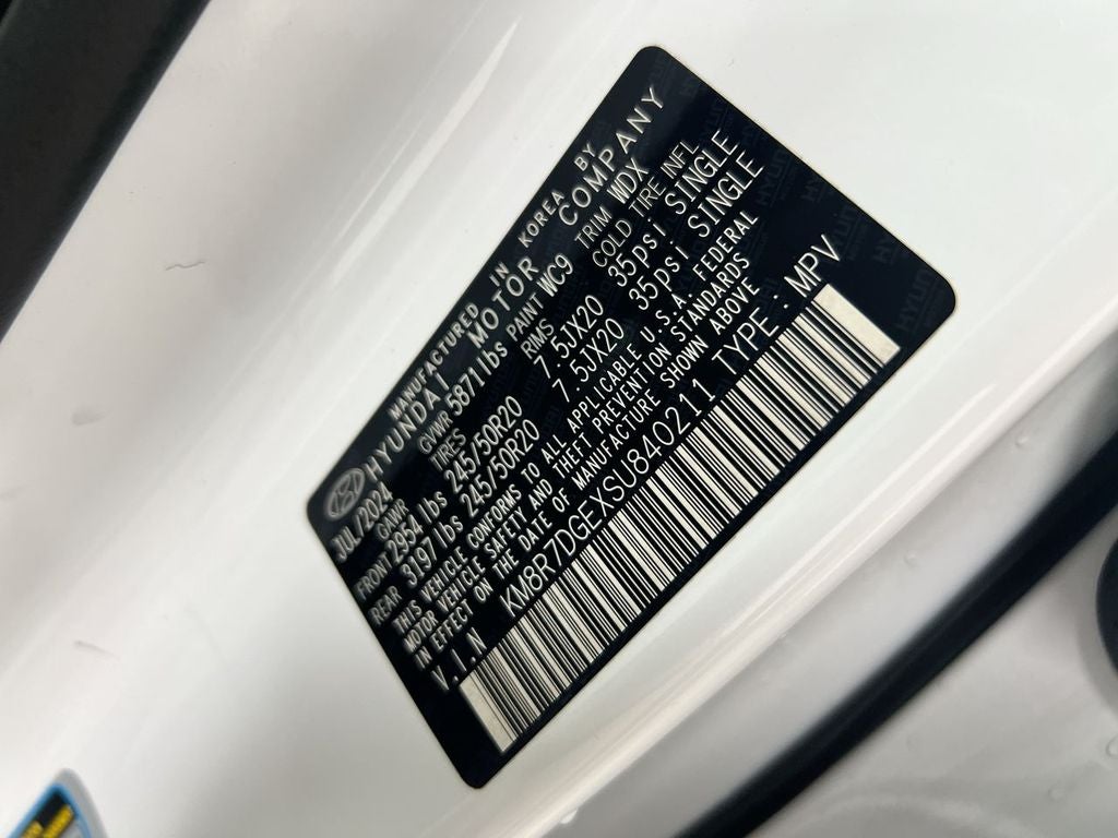 2025 Hyundai Palisade Calligraphy