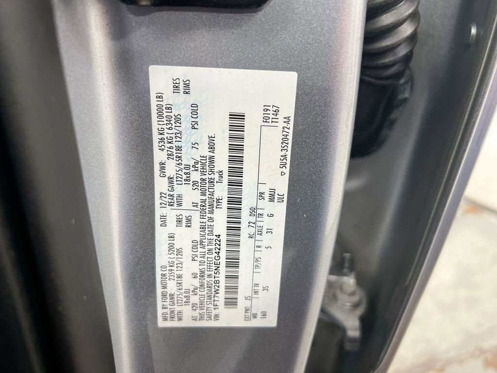 2022 Ford Super Duty F-250 SRW XL