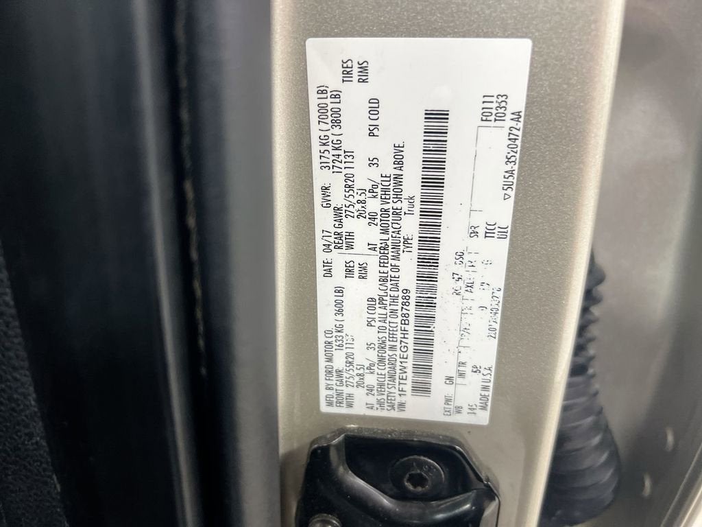 2017 Ford F-150 XL