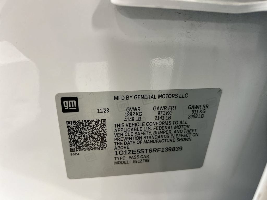2024 Chevrolet Malibu 2LT