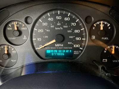 2003 Chevrolet S10 Reg Cab 108" WB