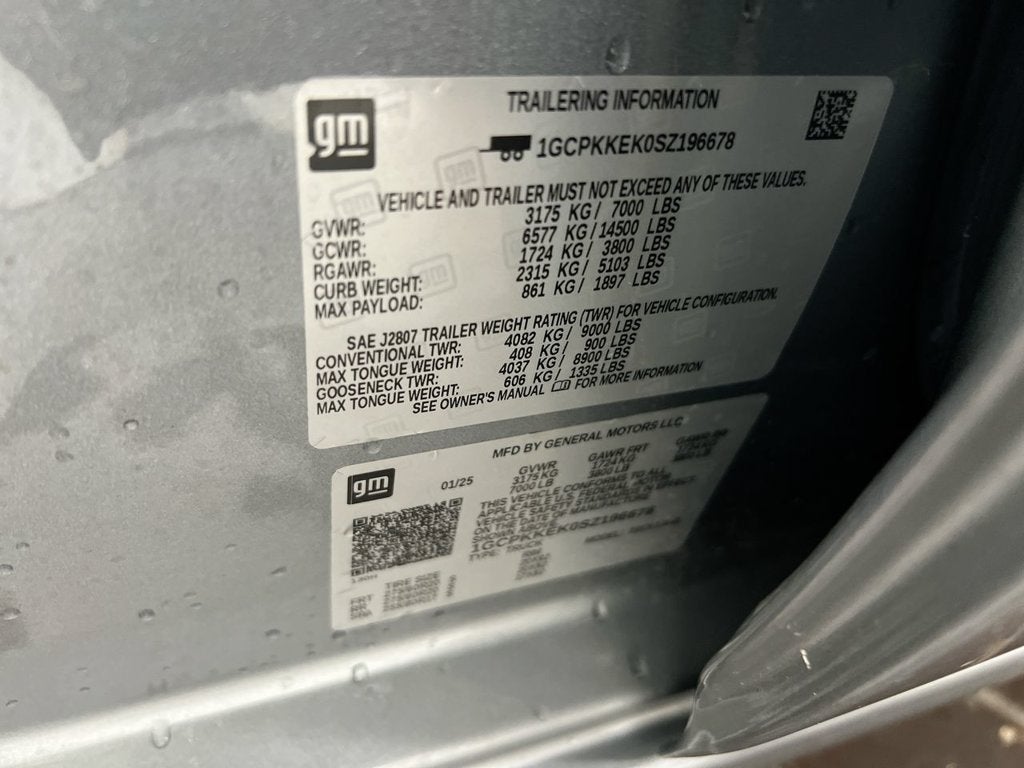 2025 Chevrolet Silverado 1500 LT (2FL)