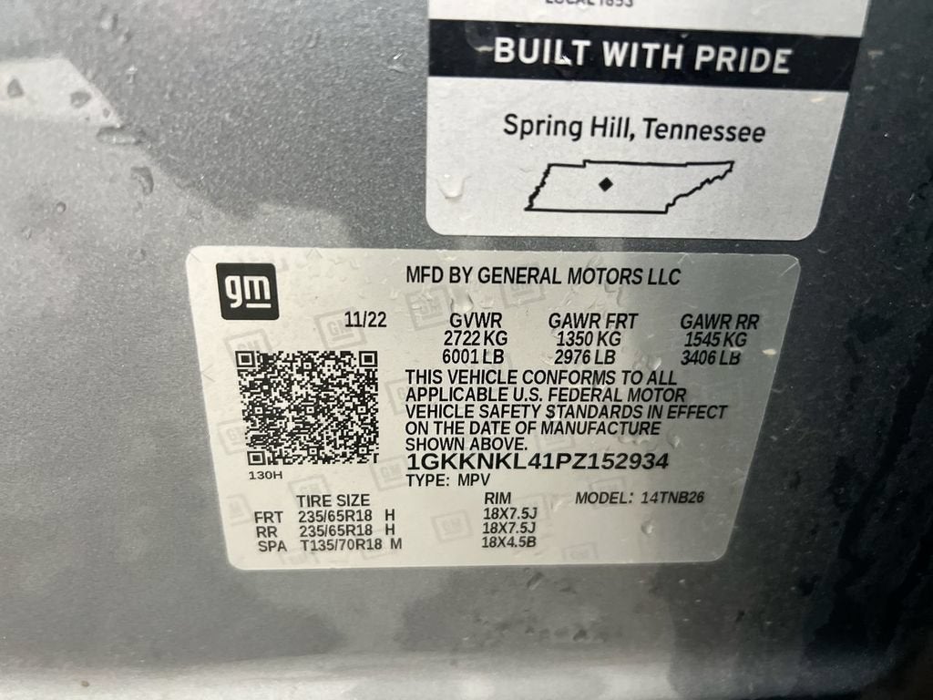 2023 GMC Acadia SLE