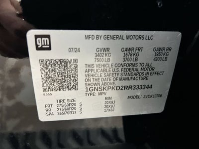 2024 Chevrolet Tahoe Z71