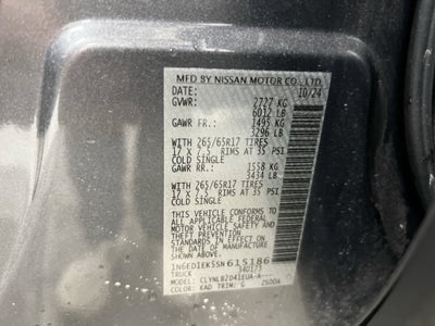 2025 Nissan Frontier SV
