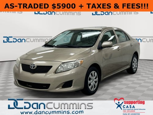 2009 Toyota Corolla 4dr Sdn Man (Natl)