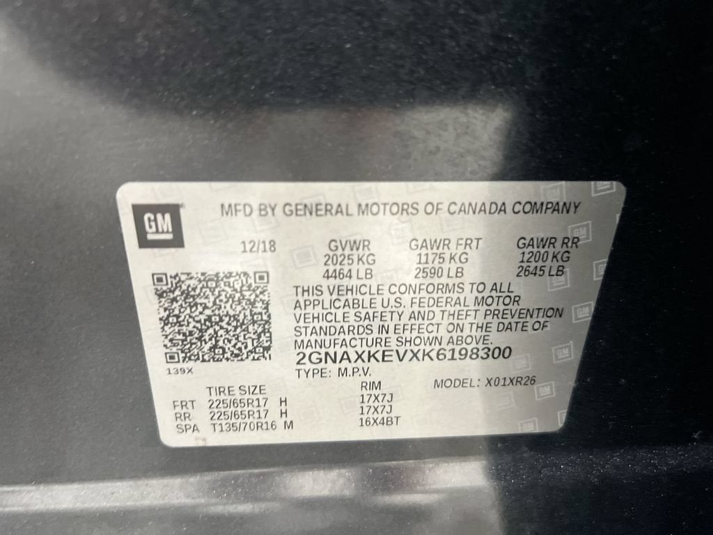 2019 Chevrolet Equinox LT