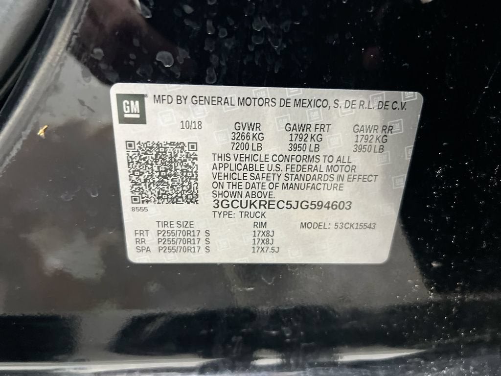 2018 Chevrolet Silverado 1500 LT