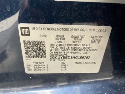 2022 Chevrolet Silverado 1500 LTD RST