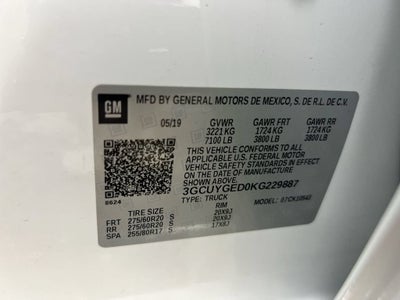 2019 Chevrolet Silverado 1500 LTZ