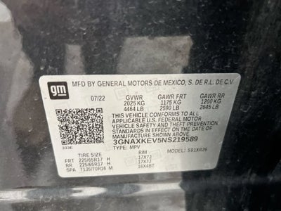 2022 Chevrolet Equinox LT