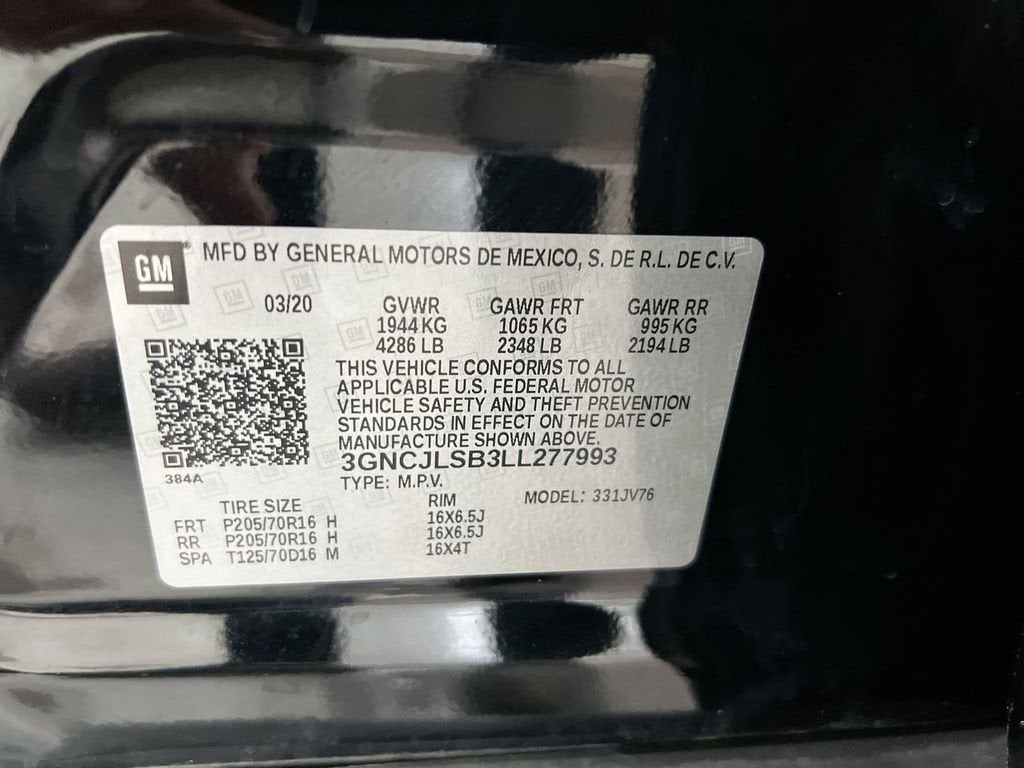 2020 Chevrolet Trax LT