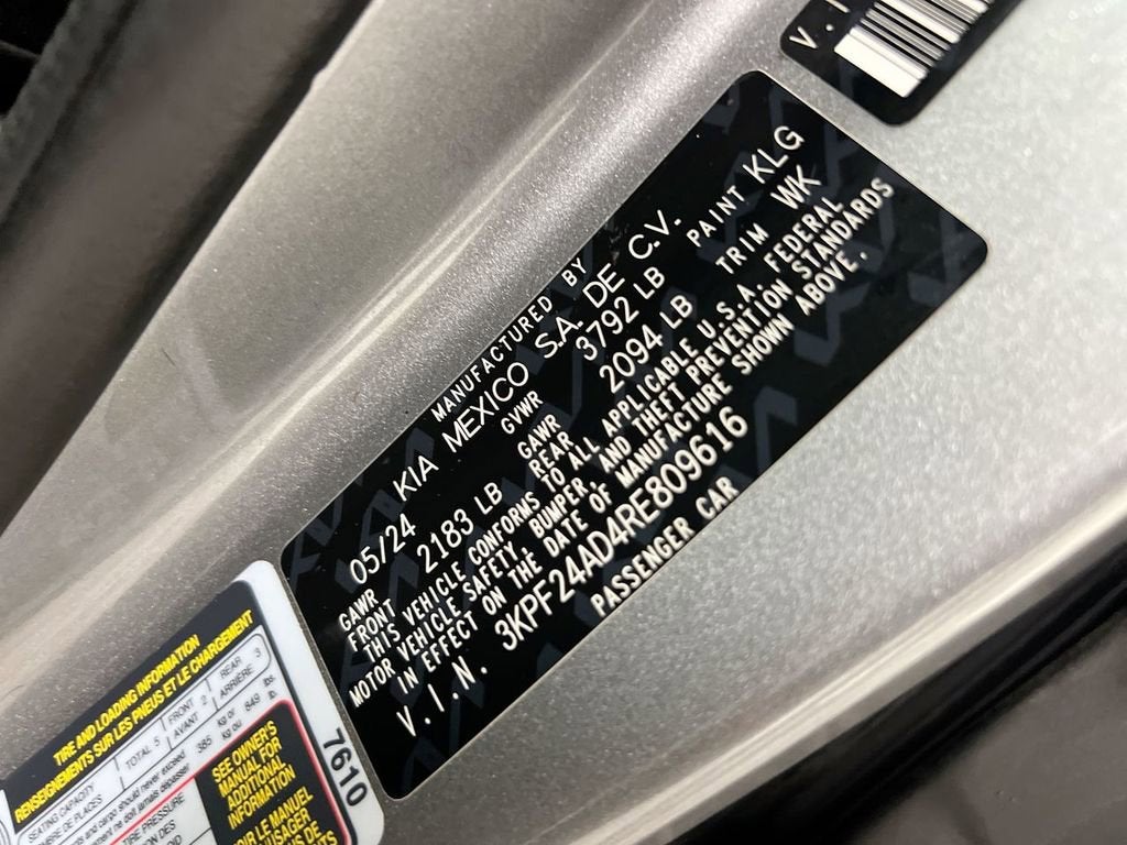 2024 Kia Forte LXS