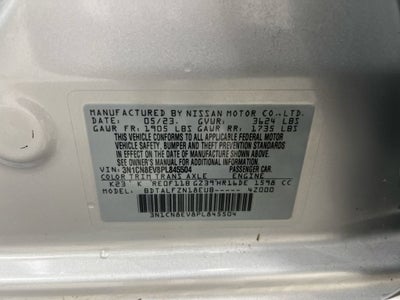 2023 Nissan Versa SV