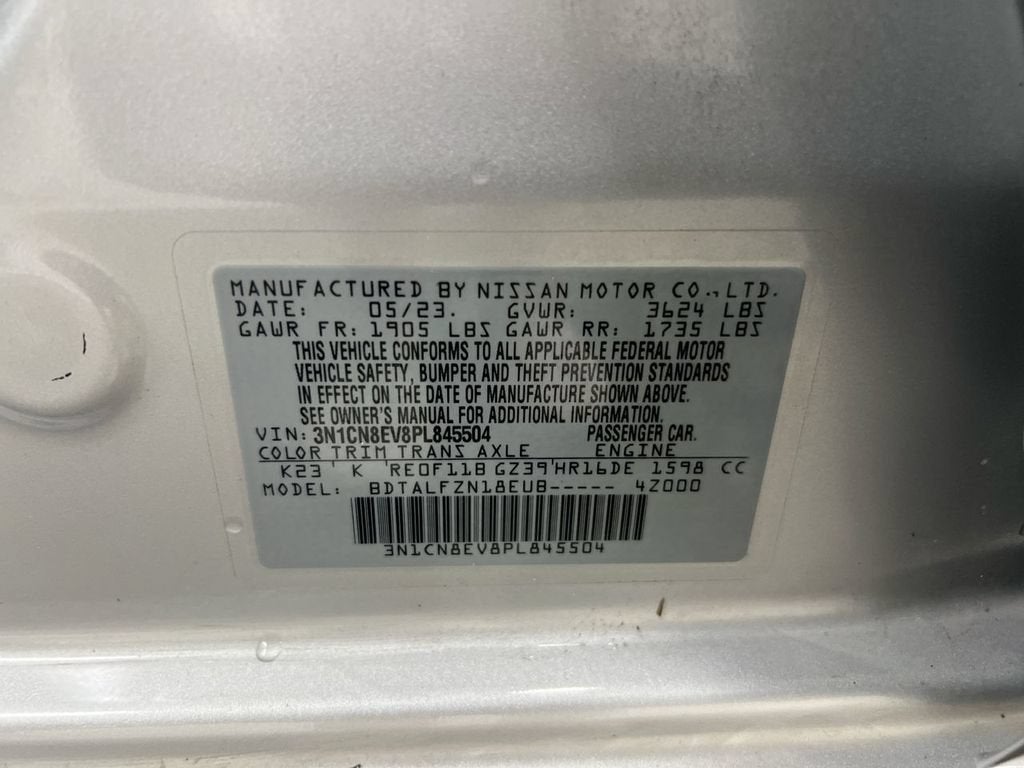 2023 Nissan Versa SV