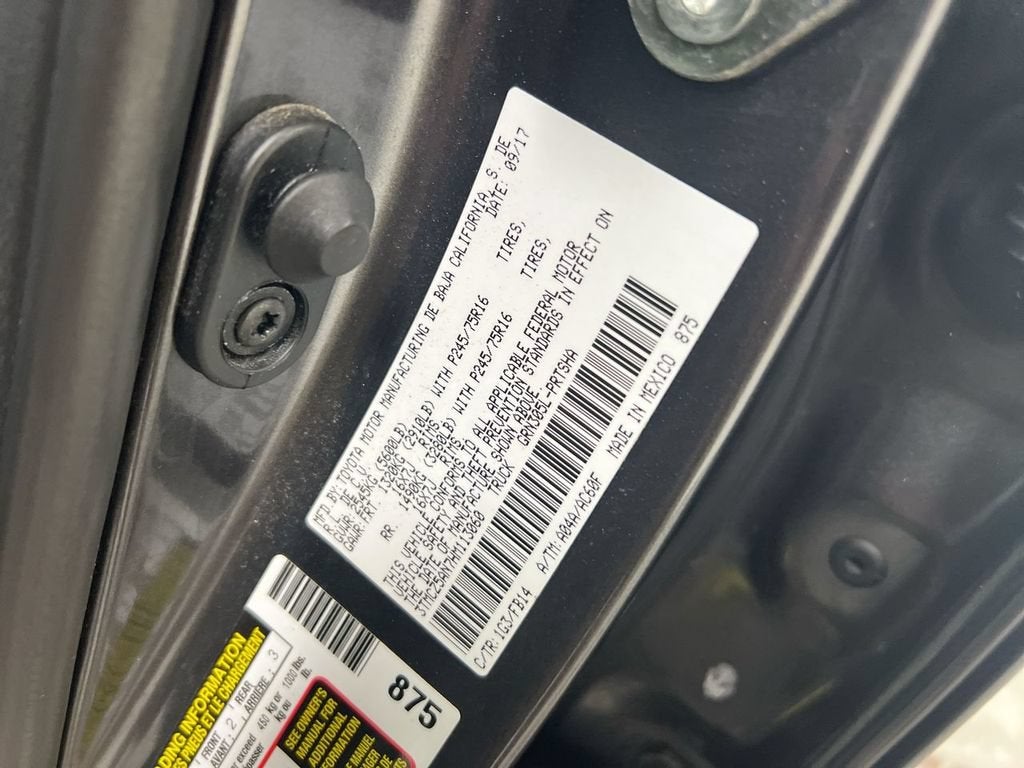 2017 Toyota Tacoma SR5