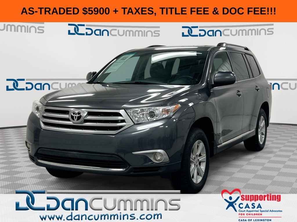 2012 Toyota Highlander 4WD 4dr V6 (Natl)