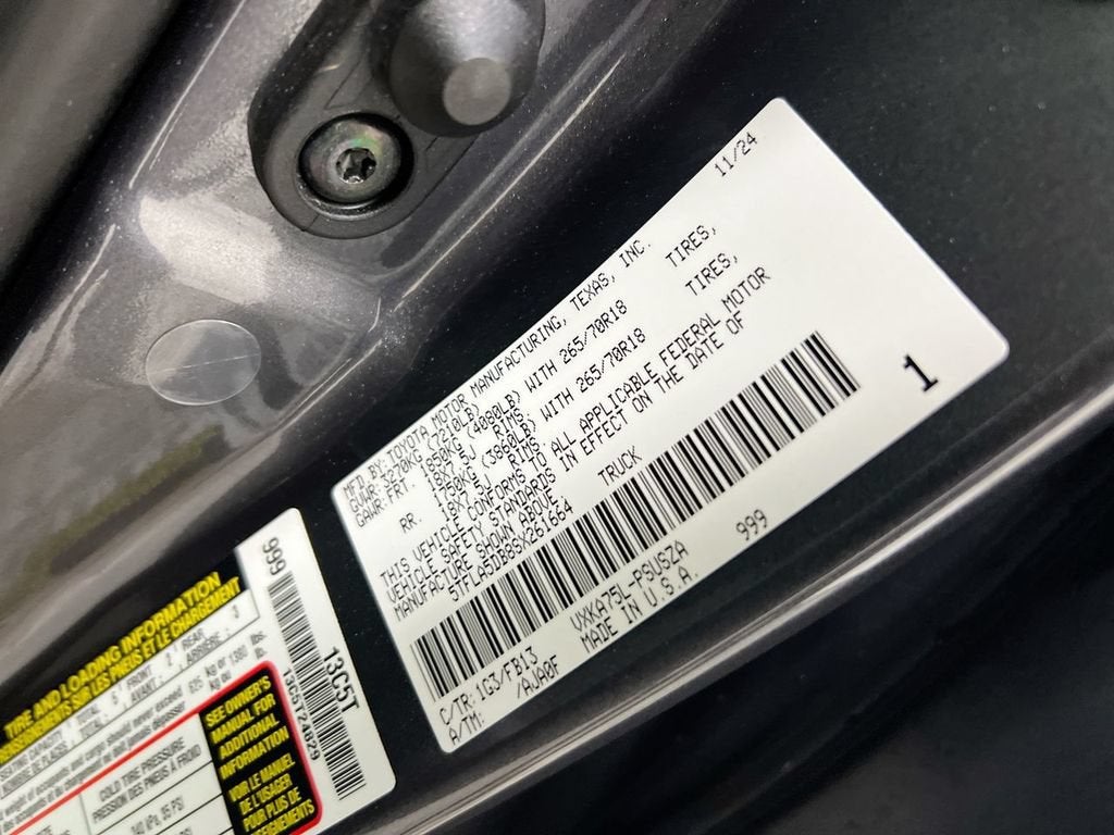 2025 Toyota Tundra 4WD SR