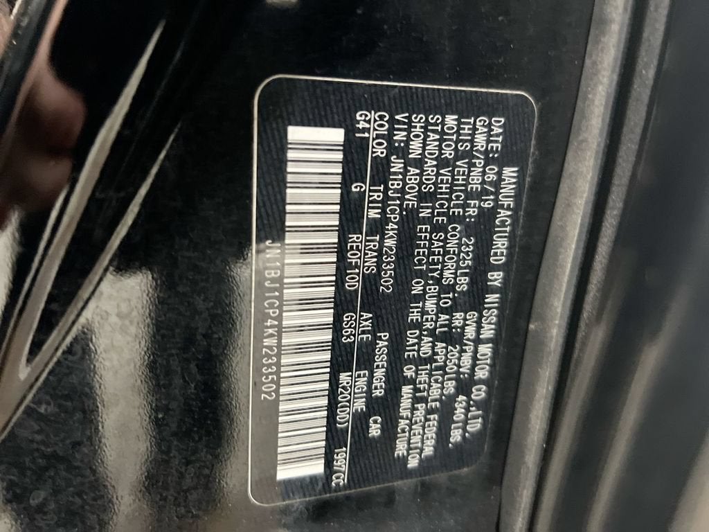 2019 Nissan Rogue Sport SV
