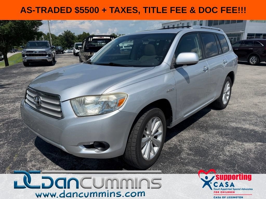 2008 Toyota Highlander Hybrid 4WD 4dr (Natl)