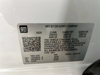 2026 Buick Encore GX Sport Touring