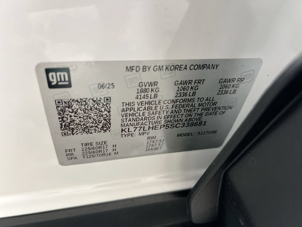 2025 Chevrolet Trax LT