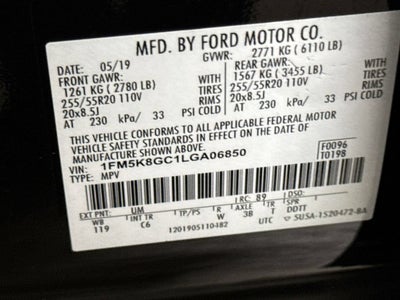 2020 Ford Explorer ST