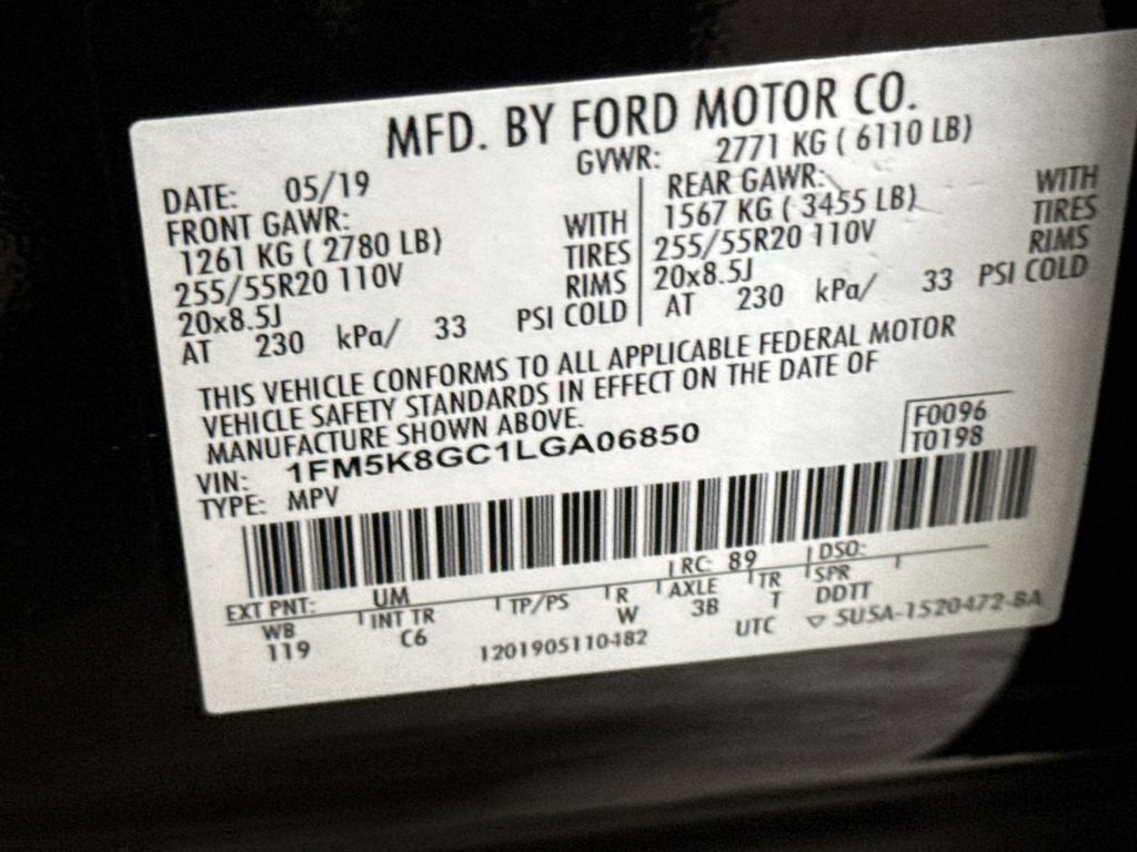 2020 Ford Explorer ST