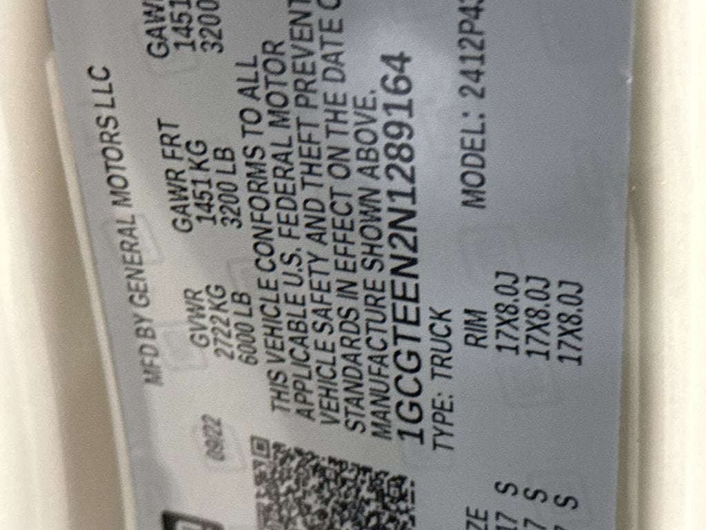 2022 Chevrolet Colorado ZR2