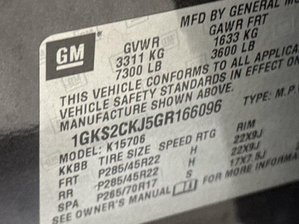 2016 GMC Yukon Denali